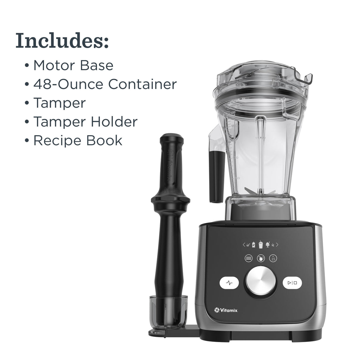 Professional Blender with 10 Preset Programs & 48oz Container