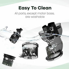 250W Slow Masticating Juicer with 3.5-Inch Wide Feed Chute