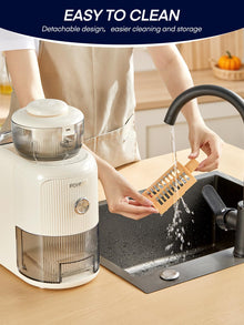 FOHERE Electric Cheese Grater, 6 in 1 Slicer Shredder for Kitchen