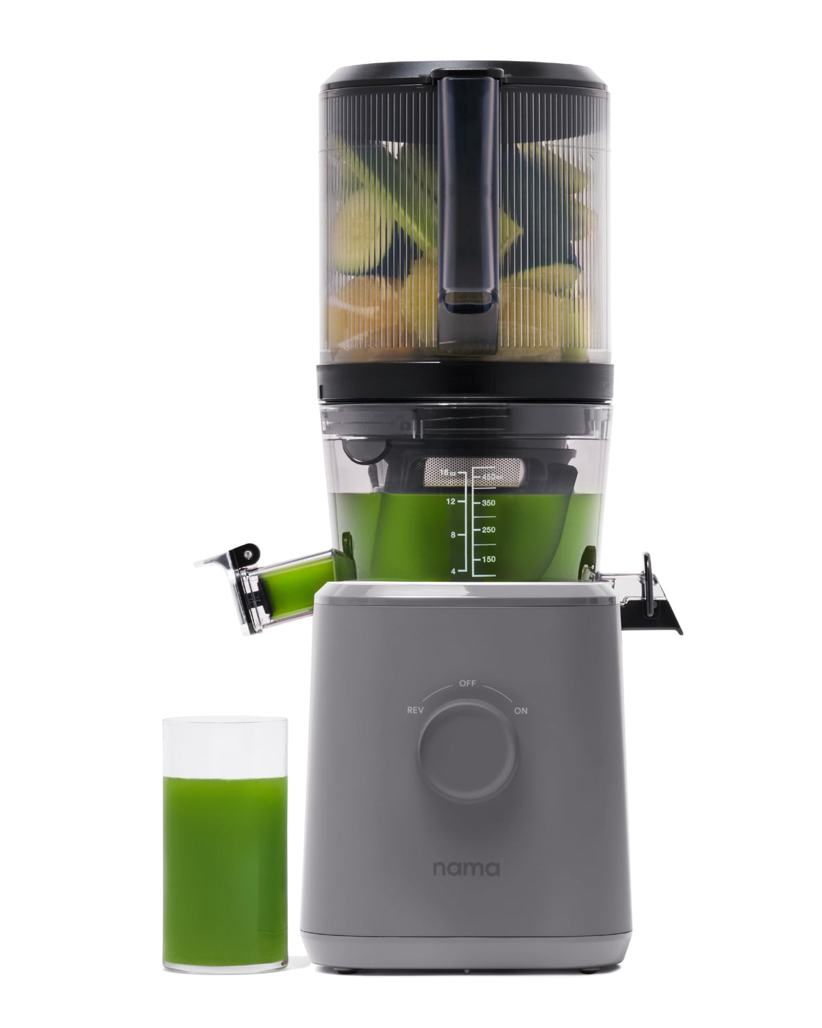 Self-Feeding Cold Press Juicer with Wide-Mouth Hopper