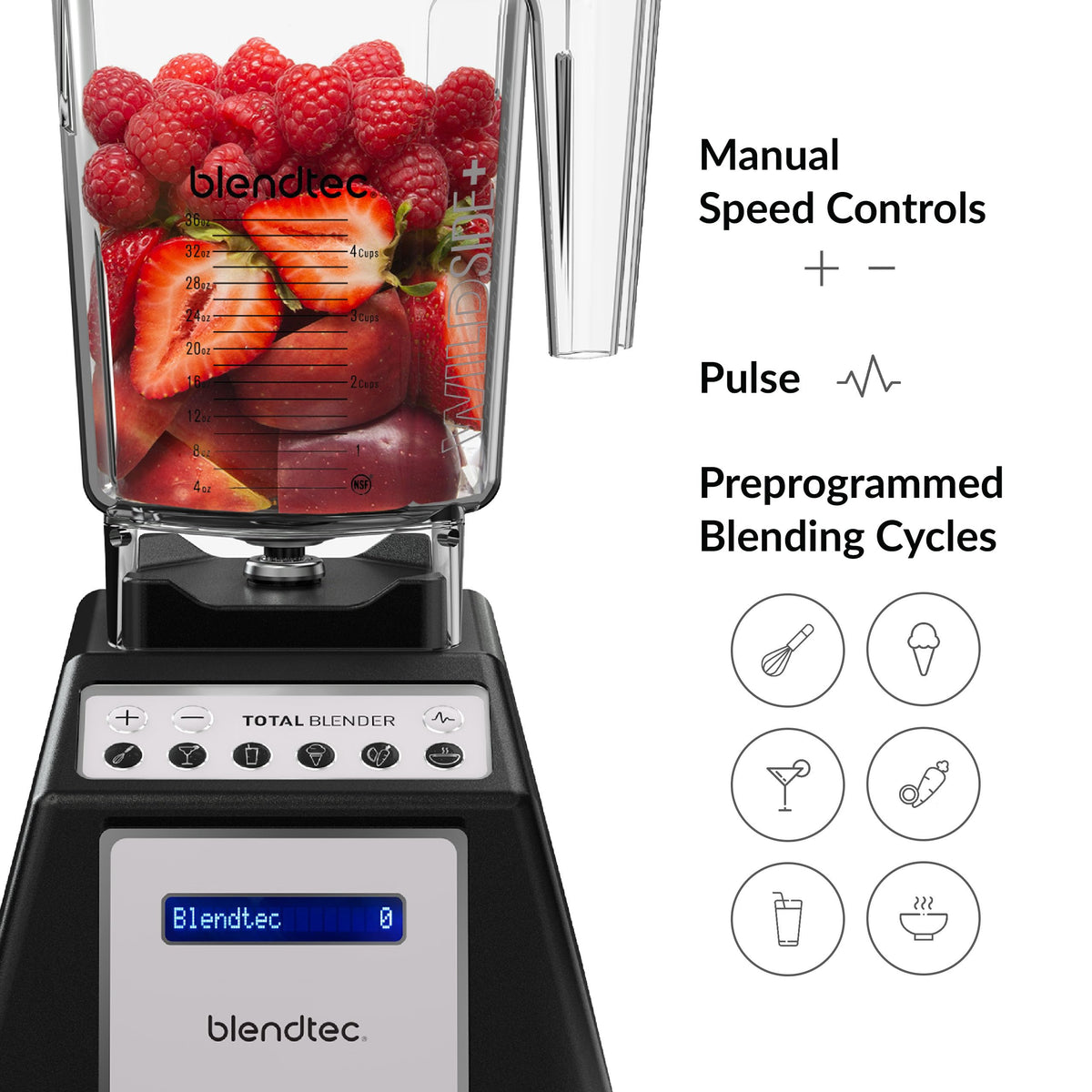 Blendtec Countertop Blenders, Total Classic