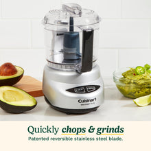 24oz Mini Food Processor with Reversible Stainless Steel Blade
