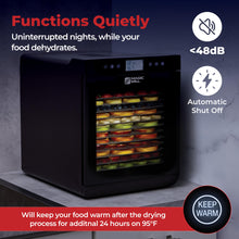 Digital Food Dehydrator with 48-Hour Timer & Adjustable Temperature