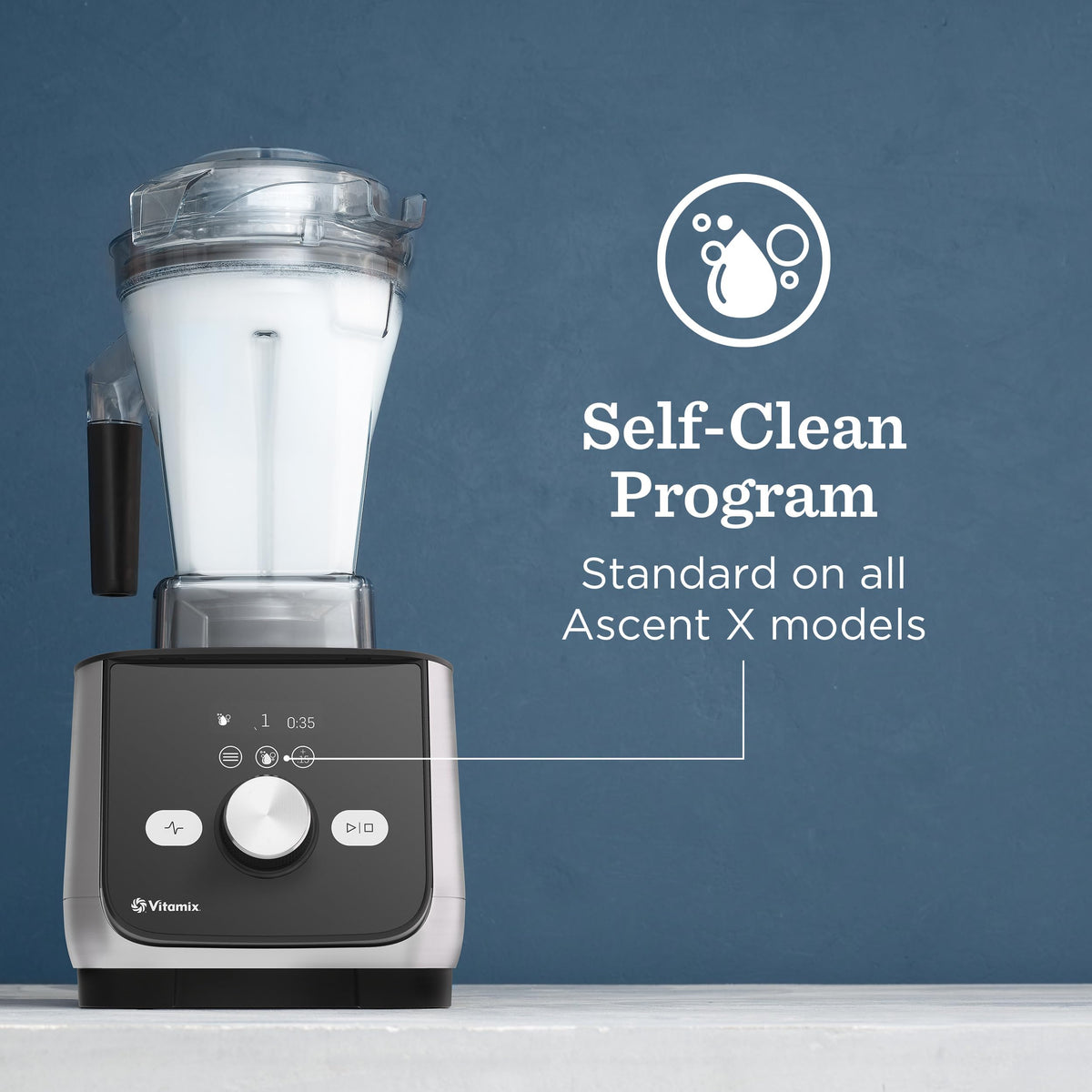 Professional Blender with 10 Preset Programs & 48oz Container