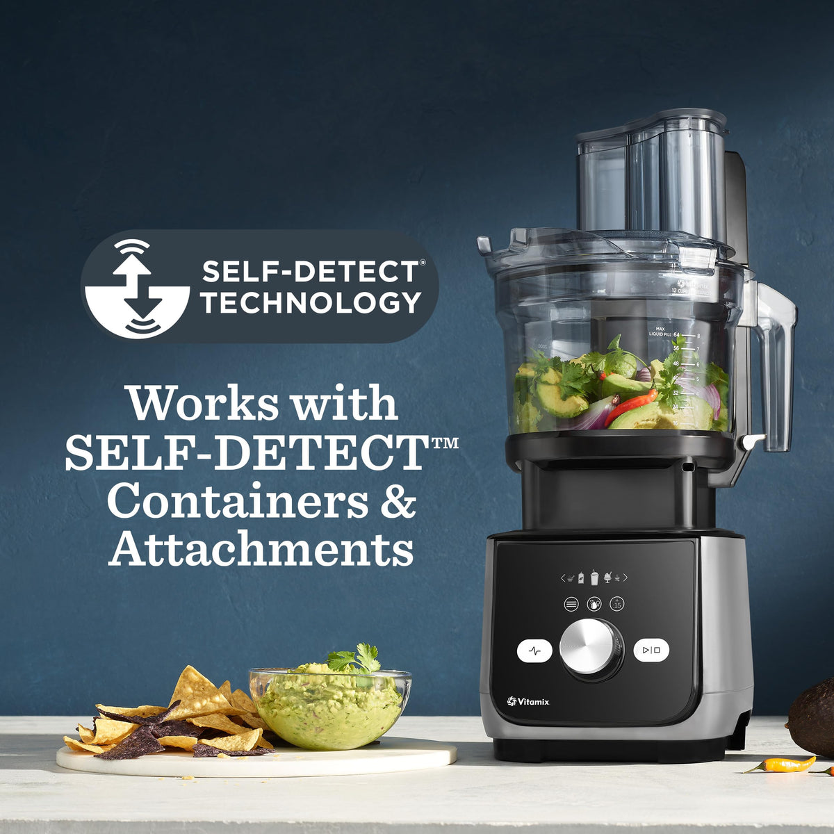 Professional Blender with 10 Preset Programs & 48oz Container