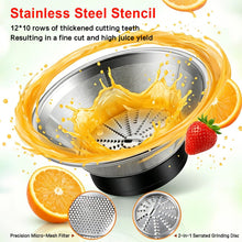 1250W Centrifugal Juicer with 3.34-Inch Wide Feed Chute